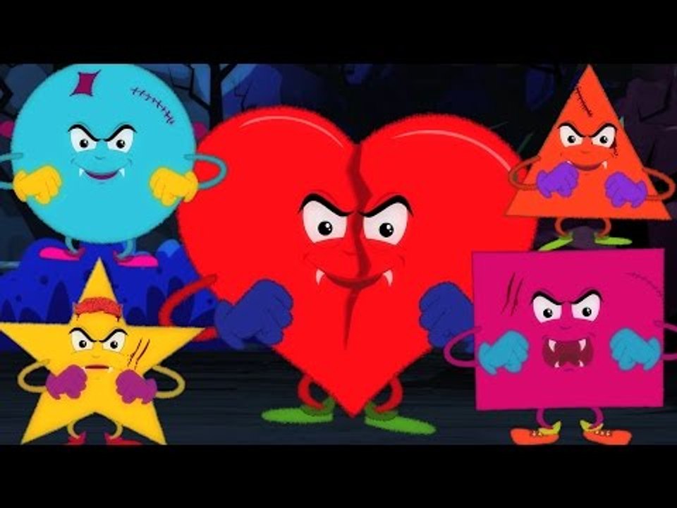 Shapes Canção | Rimas de berçário para crianças e Toddlers