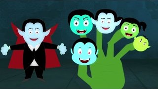 Vampiro Dedo Família | Berçário rima | Dedo Canção | assustador Canções | Vampire Finger Family Song