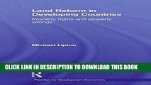 Read Now Land Reform in Developing Countries: Property Rights and Property Wrongs (Routledge