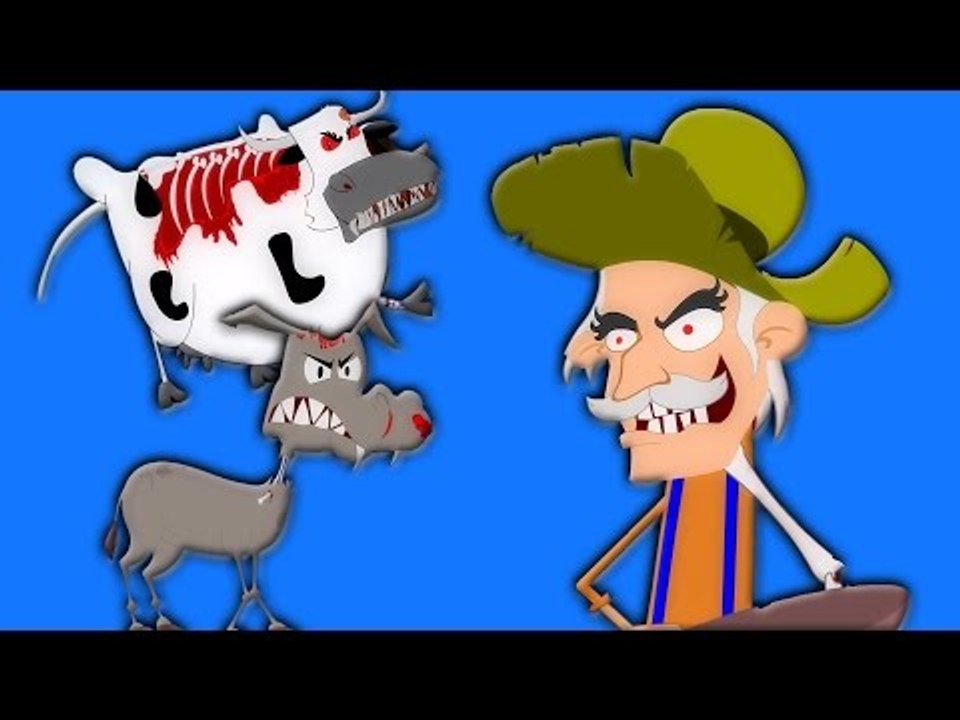 Old MacDonald có một trang trại | Ươm vần | trang trại bài hát | Scary Kids Song | Halloween Song