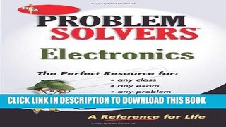 [PDF] Electronics Problem Solver (Problem Solvers Solution Guides) Full Online