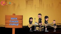 ROCK 'N' ROLL Nursery Rhymes for Children! - Rock 'n' Roll Finger Family Song - Lil Abby - YouTube