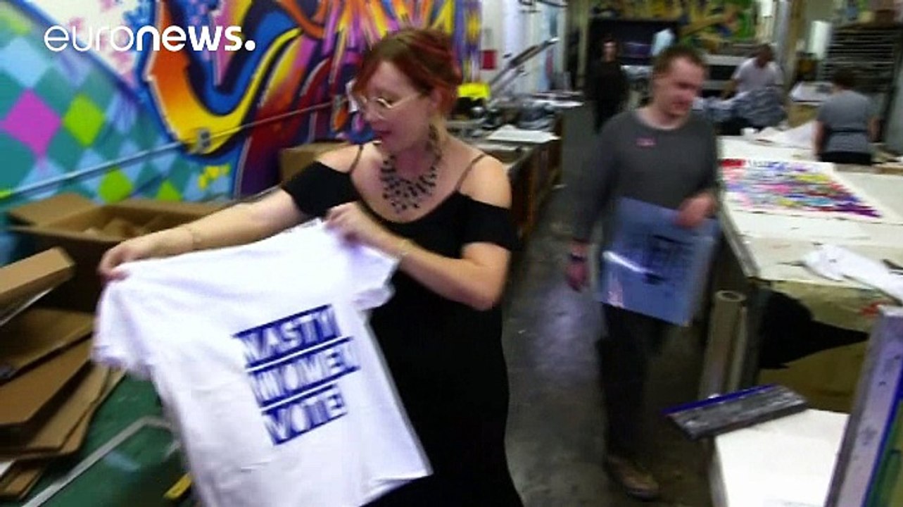 'Nasty woman' T-shirts bid to turn the tables on Trump