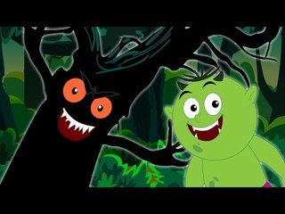 De miedo Boscaje Canción | De miedo Árbol | Scary niños canciones Colección | Kid Song | Scary Woods