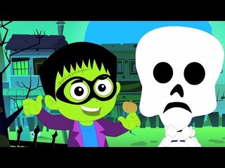 Truco o de | de miedo vivero rima | Halloween canción | Colección de vídeo | Trick or Treat song