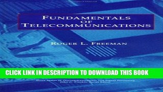 [PDF] Fundamentals of Telecommunications Full Online