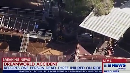 Plusieurs morts dans le parc Dreamworld en Australie lors d'un accident sur une attraction