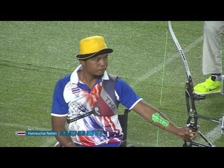 Men's Individual Recurve semi final - Rezende v Netsiri - Rio 2016 Paralympics