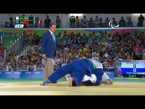 Judo | Brazil v China | Women's +70 kg Semi-final | Rio 2016 Paralympic Games
