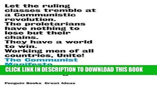 [EBOOK] DOWNLOAD The Communist Manifesto (Penguin Great Ideas) PDF