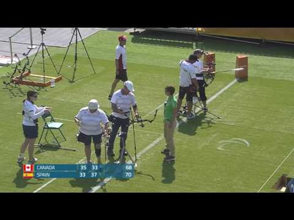 Compound Open Mixed Team - Canada v Spain - Rio 2016 Paralympic Games