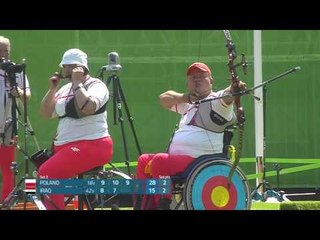 Recurve Open Mixed Team First Round - Poland v Iraq - Rio 2016 Paralympics