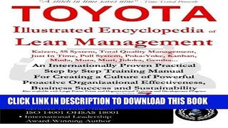 Read Now TOYOTA Illustrated Encyclopedia of Lean Management: An Internationally Proven Practical