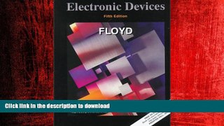 READ PDF Electronic Devices FREE BOOK ONLINE