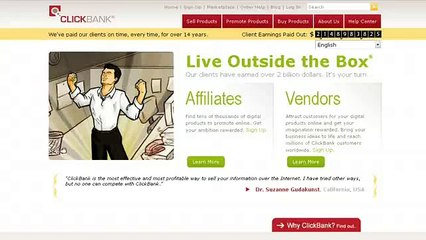 TUTORIAL !! Belajar ClickBank- Cara Daftar ClickBank Affiliate Network