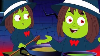 Sopa de brujas | Halloween canción | miedo historieta para niños | Witch Soup | Nursery Rhyme