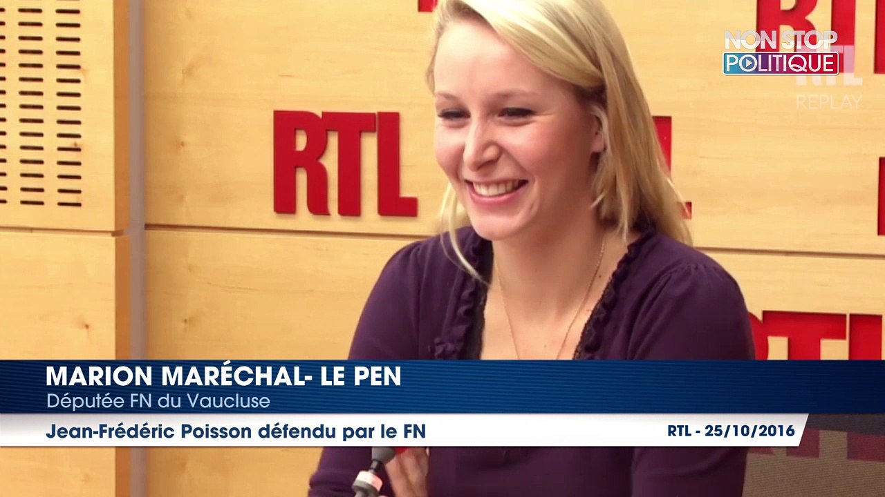 Jean-Frédéric Poisson : Marion Maréchal-Le Pen vole à son secours ‘’Non, il n’est pas antisémite’’