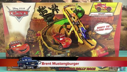 Download Video: Disney Cars Piste Radiator Springs 500 1/2 Off Road Rally Flash McQueen 4k Les Bagnoles Jouet