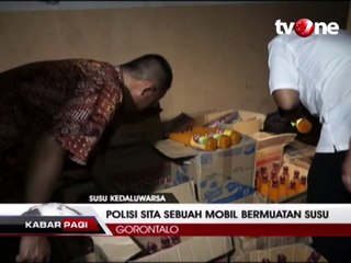 Polisi Geledah Gudang Penyimpanan Minuman Kedaluarsa