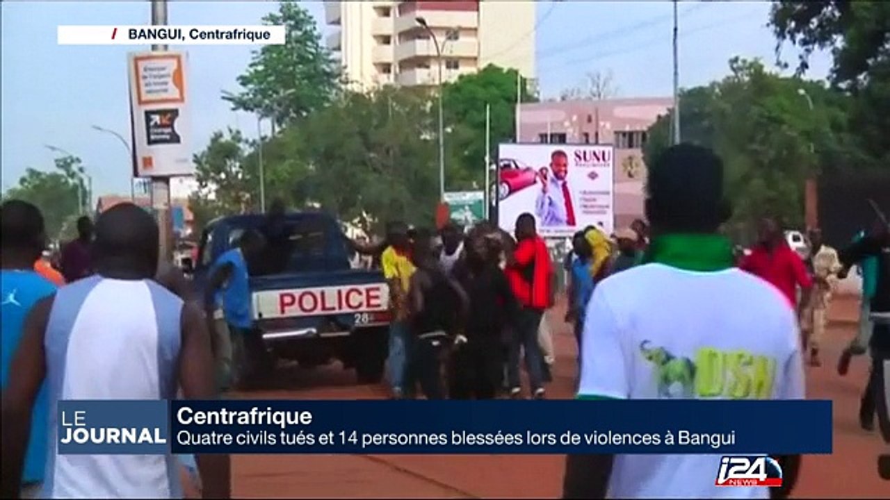 Centrafrique : 4 civils tués et 14 personnes blessées lors de violences à Bangui