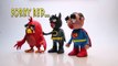 Angry Birds Chuck Play-Doh Stop Motion Animation Movie Clips - Superheroes (Batman Superman)