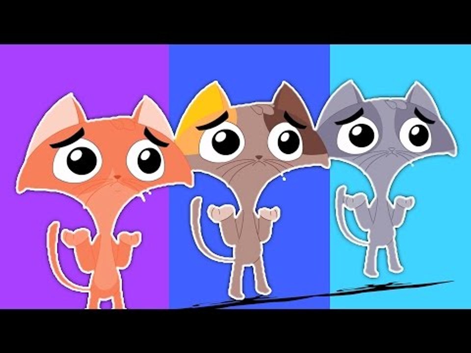 Three Little Kittens Rhyme | ba mèo con vần cho trẻ em | vần điệu trẻ phổ biến