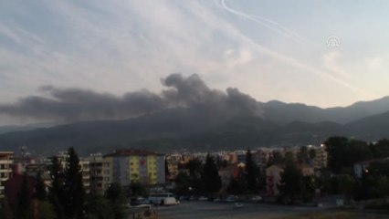 PKK'lı Teröristler Iş Makinelerini Yaktı