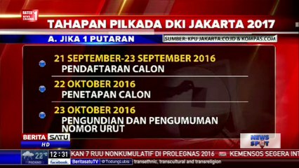 Tahapan Pilkada DKI Jakarta 2017