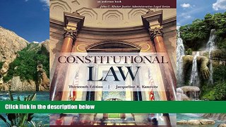 Books to Read  Constitutional Law (John C. Klotter Justice Administration Legal)  Best Seller