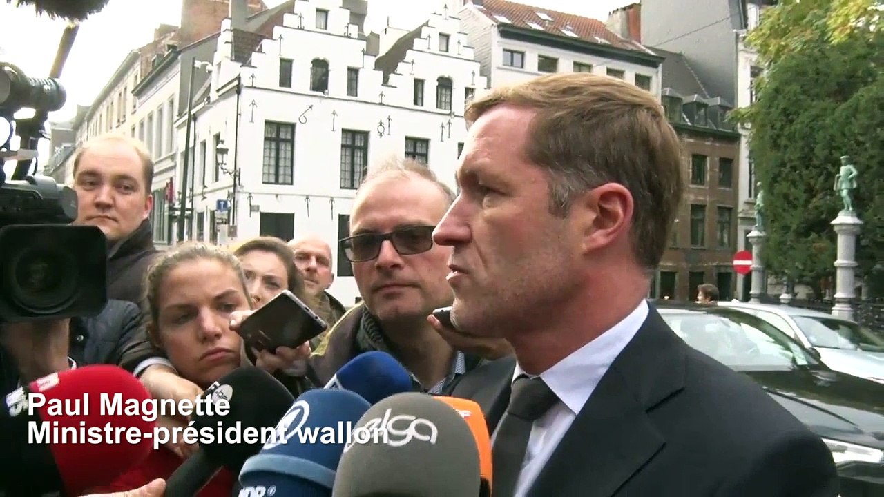 CETA: "Nous n'accepterons pas un quatrième ultimatum", a prévenu Paul Magnette