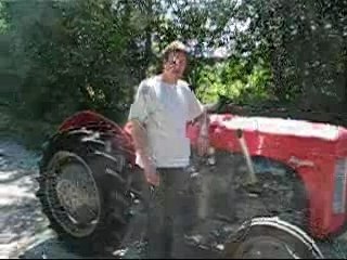 moteur de fou ds un tracteur