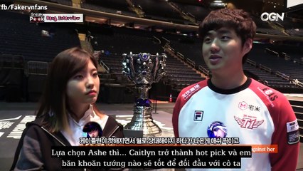 [Vietsub] SKT T1 Bang Interview - Sneak Peek 2016 LoL Worlds.