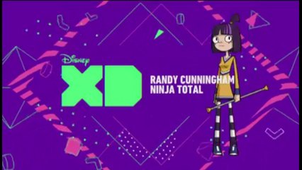 PROMO "RANDY CUNNINGHAM: NINJA TOTAL"  EN DISNEY XD - NUEVO LOGO