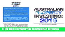 [Free Read] Australian Property Investing: 2016 Free Online