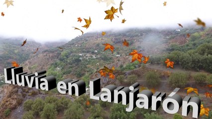 Lluvia en Lanjarón