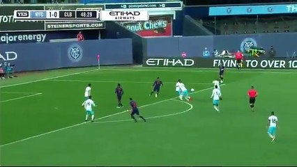 Outrageous Shot By David Villa vs Columbus Crew SC