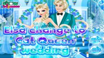 Elsa Change To Cat Queen Wedding | Frozen Elsa Baby Game | Baby Games To Play