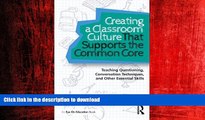 FAVORIT BOOK Creating a Classroom Culture That Supports the Common Core: Teaching Questioning,