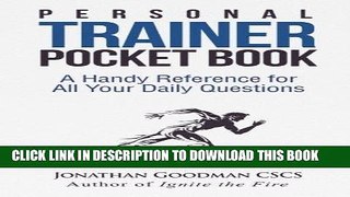 [Free Read] Personal Trainer Pocketbook: A Handy Reference for All Your Daily Questions Free Online