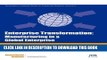 [PDF] Enterprise Transformation: Manufacturing in a Global Enterprise (Tennenbaum Institute Series