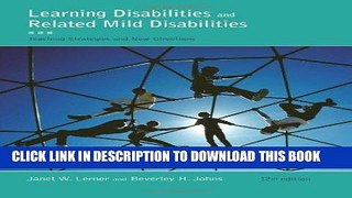 [Free Read] Learning Disabilities and Related Mild Disabilities Full Online