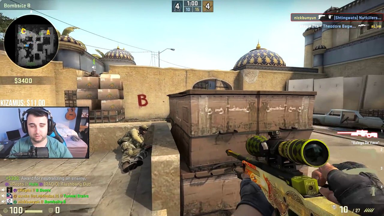 CSGO Funny Moments and Clutches #167 - CS GO