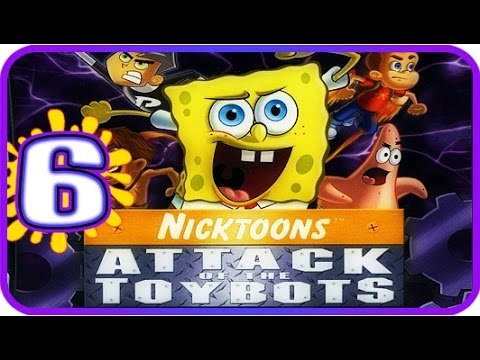 Nicktoons: Attack of the Toybots Walkthrough Part 6 (PS2, Wii)