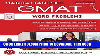[Free Read] GMAT Word Problems (Manhattan Prep GMAT Strategy Guides) Free Online
