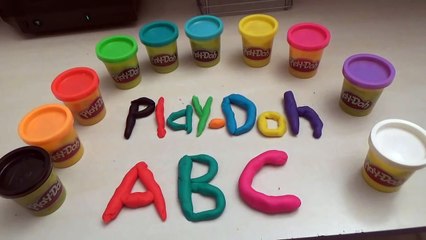 Play Doh ABC SONG FOR CHILDREN - Play Doh Alphabet - Kids Learning Songs
