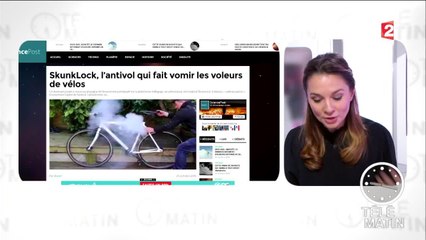 SkunkLock, l'antivol qui fait vomir les voleurs de vélos