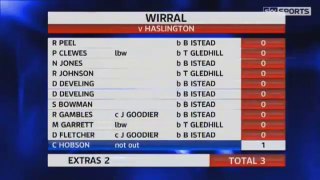 Wirral Cricket Club Team All Out for Just 3 Runs
