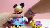 Minnie Mouse Play Doh Dress Gown Prom Dress Mickey Mouse Clubhouse Disney Junior Toys Review