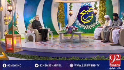 Subh e Noor - 25-10-2016 - 92NewsHD