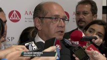 Ministro Gilmar Mendes critica 